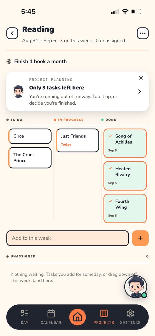 Micro kanban board